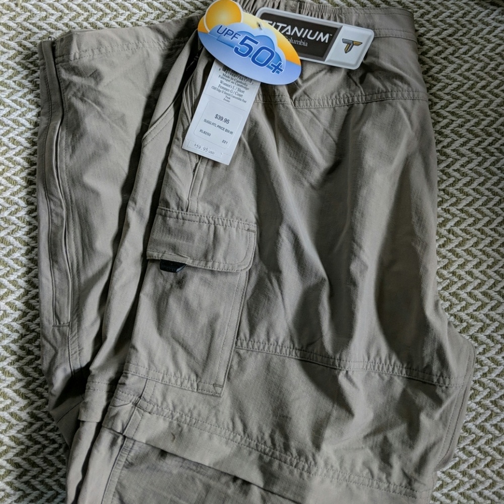 NEW convertible pants, good for hiking